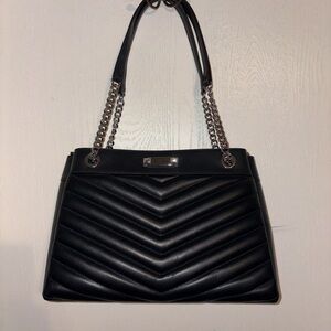 Michael Kors Whitney Medium Quilted Tote Black
